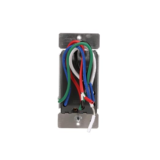 Eaton Z-Wave Plus RF9601DW Wireless Switch, Single Pole, 3-Way, White