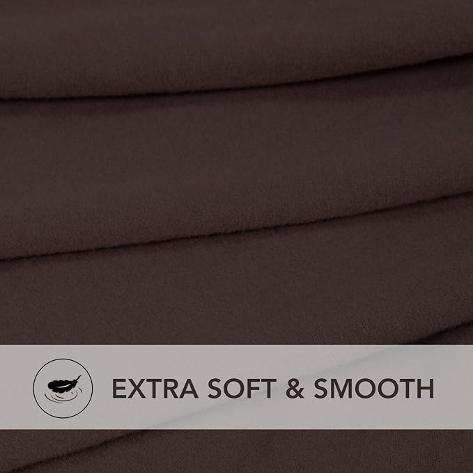 PureFit Super Stretch Sofa Slipcover – Spandex Non Slip Soft Couch Sofa Cover, Washable Furniture Protector with Non Skid Foam and Elastic Bottom for Kids, Pets (Oversized, Chocolate)