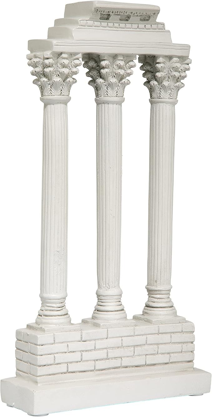 Design Toscano Temple of Castor and Pollux Column (Straight)