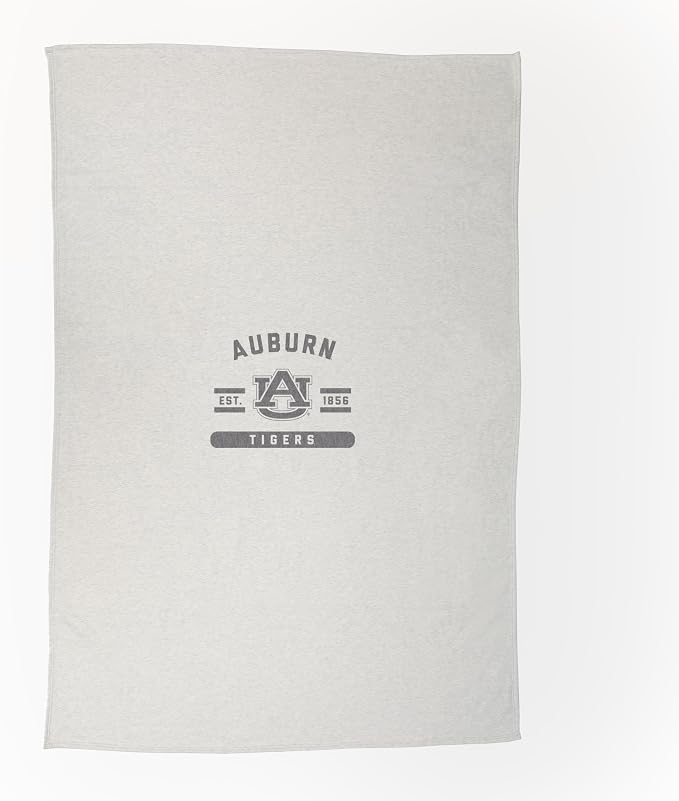 Logo Brands NCAA Sweatshirt Blanket - Officially Licensed Soft Throw Blanket for Fans, Cozy Game Day Blanket, Vintage-Style, Great Gift for Students & Alumni