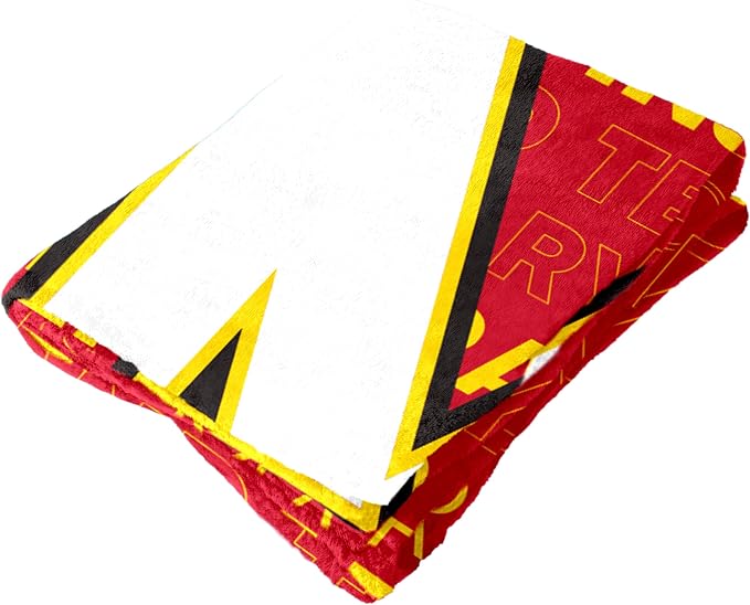 Logo Brands NCAA Classic Fleece Throw Blanket -50” x 60” Ultra-Soft Game Day Blanket with Bold Team Colors & Logo – Cozy College Team Bedding for Fans & Alumni