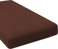 H.VERSAILTEX Super Stretch Individual Chaise Cover Sectional Couch Covers for L Shaped Sofa Both Left/Right Featuring Thick Jacquard Textured Twill Fabric (1 Piece Chaise Cover, Burnt Brick)