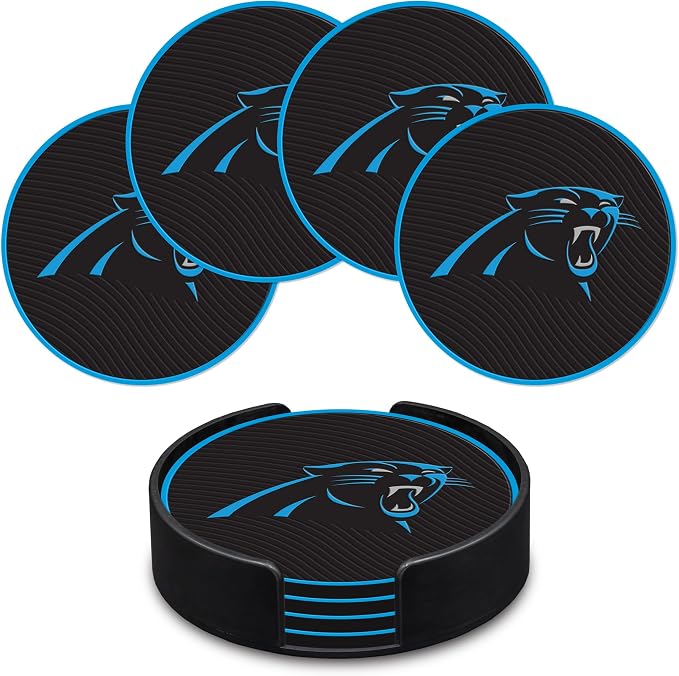 Rico Industries NFL Football Classic Favorites: PVC Coaster Set (4-Pack)