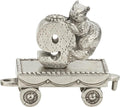 DANFORTH – Birthday Train Candleholder - (9- Squirrel) – Handcasted Pewter Birthday Party Decorations - Made in USA