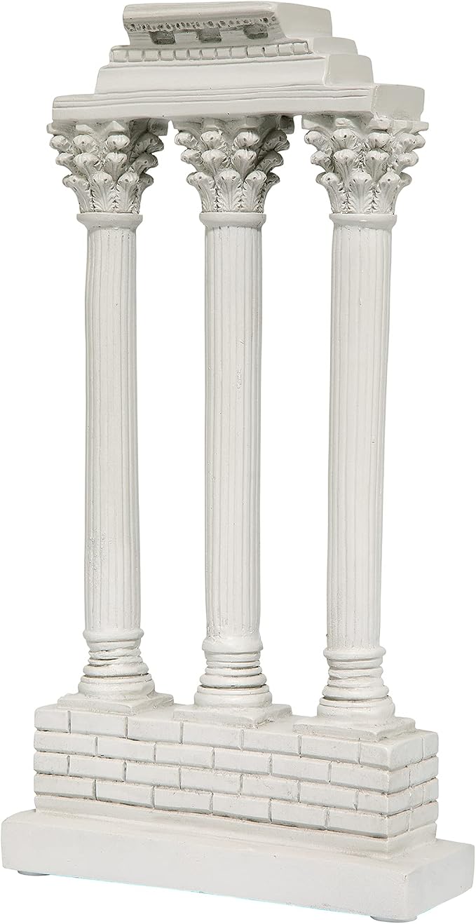 Design Toscano Temple of Castor and Pollux Column (Straight)