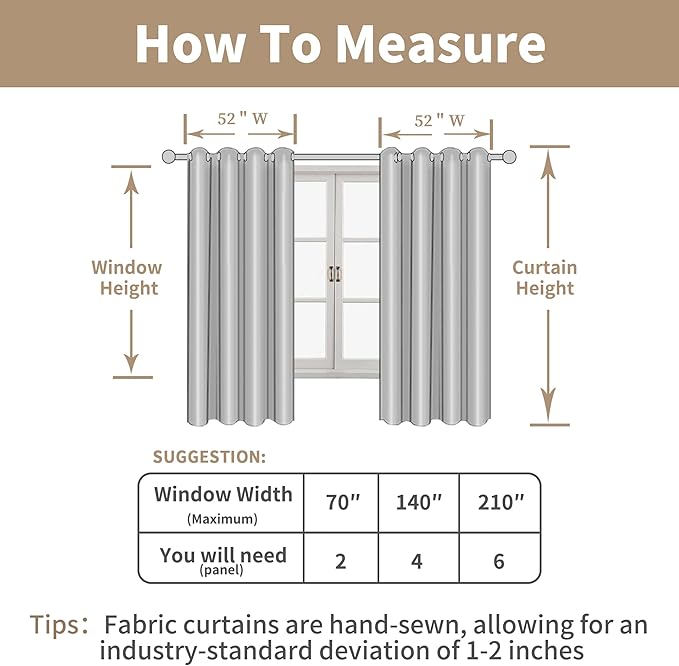 LAMIT Linen Sheer Curtains 96 inches Long 2 Panel Set, Light Filtering Neutral - Image 7