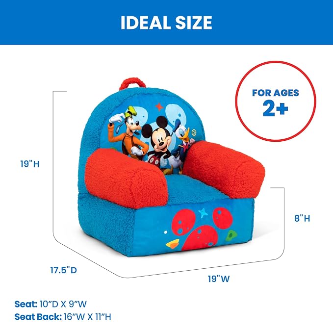 Delta Children Cozee Buddy Chair, Mickey Mouse