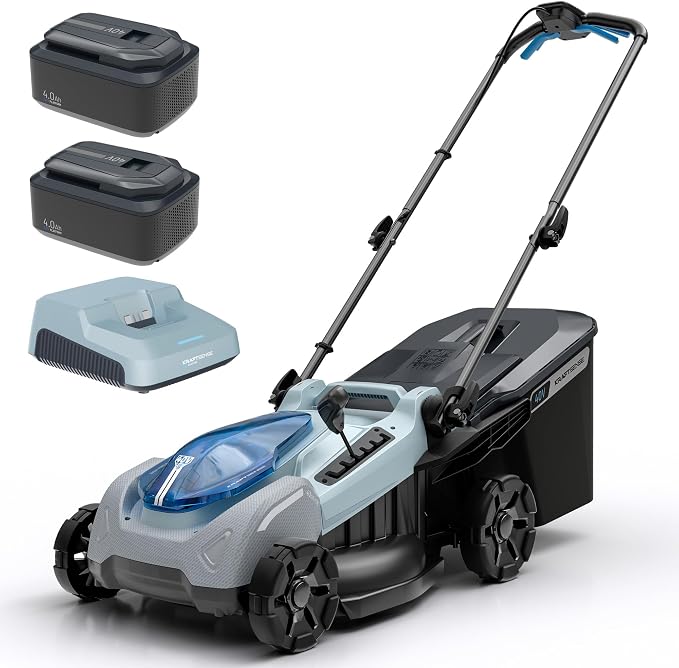18-Inch 80V Max Brushless Self-Propelled Lawn Mower | Includes Dual 40V Max 4.0Ah Batteries and Charger, Self-propelled Drive for Easier Mowing