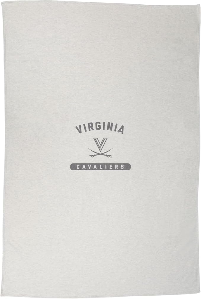 Logo Brands NCAA Sweatshirt Blanket - Officially Licensed Soft Throw Blanket for Fans, Cozy Game Day Blanket, Vintage-Style, Great Gift for Students & Alumni