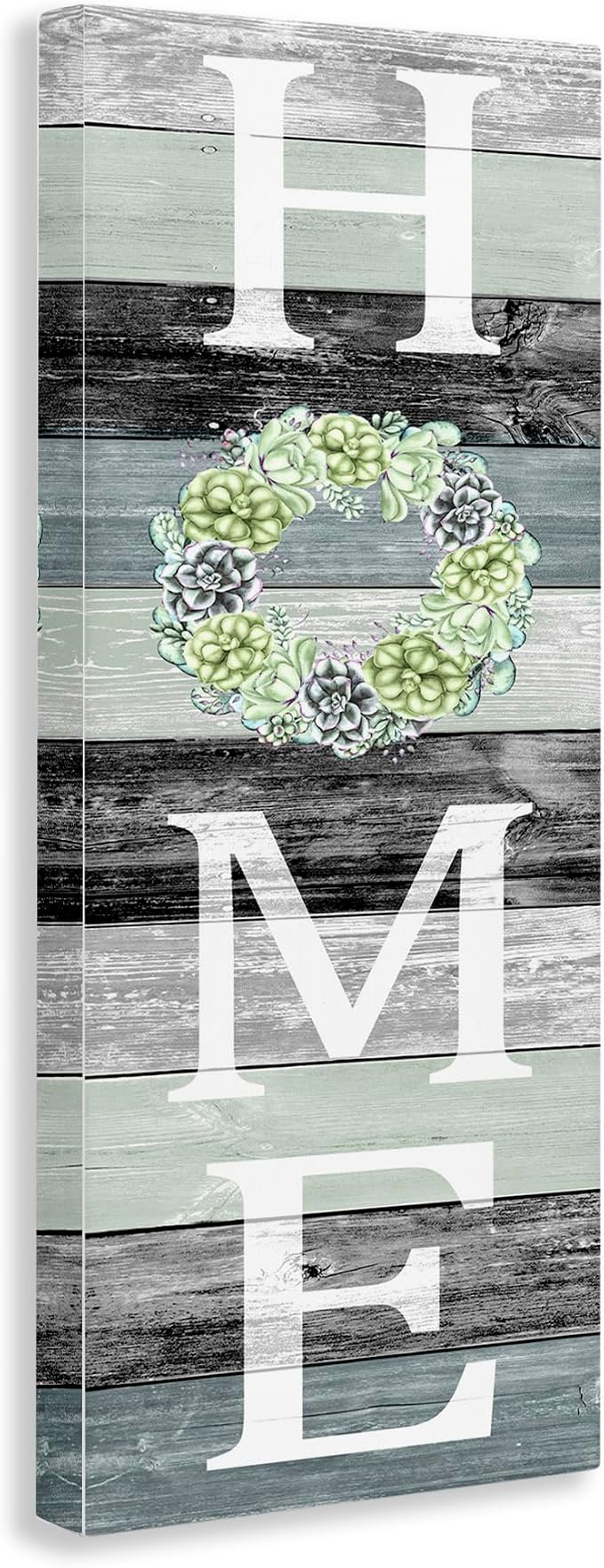 Stupell Industries 'Welcome Home Succulent Accent'| Canvas Art