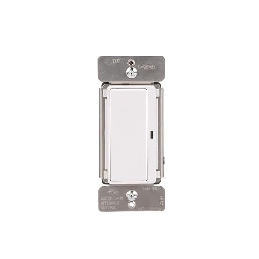 Eaton Z-Wave Plus RF9601DW Wireless Switch, Single Pole, 3-Way, White