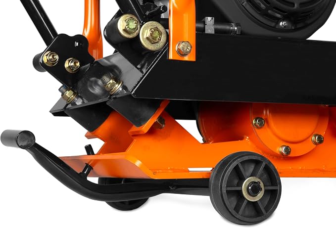 WEN 6.5HP 196cc Plate Compactor with Wheels and 3350-Pound Compaction Force (56096)
