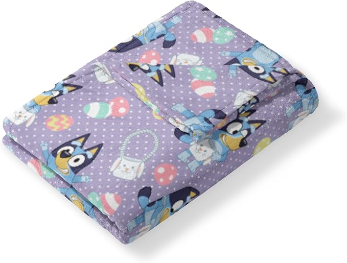 Northwest Bluey Bunny Pup Throw Blanket Oversized Silk Touch Throw, Ultra-Soft Lightweight Fleece Décor, 50 x 70 inches
