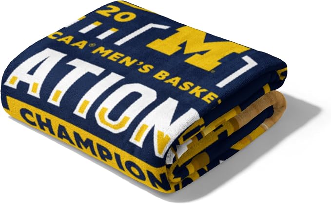 Northwest NCAA Silk Touch Throw Blanket, Ultra Soft Plush Polyester, Lightweight Warm Decorative Fan Gift, 46 x 60 in