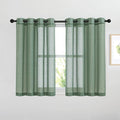 NICETOWN Semi Sheer Short Curtains by NICETOWN