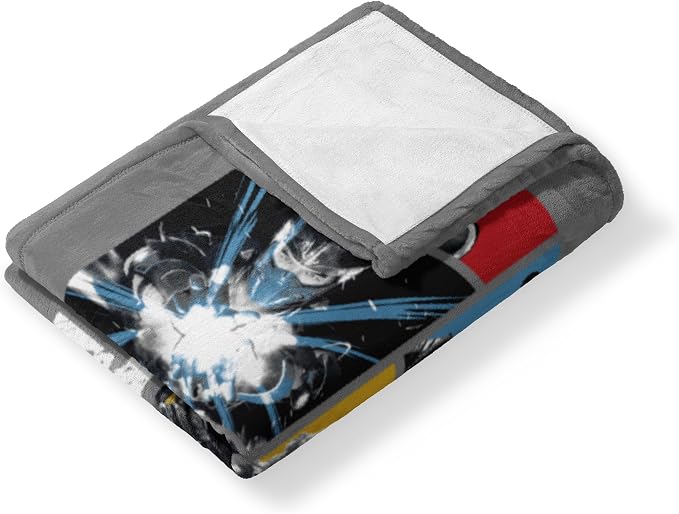 Mortal Kombat Silk Touch Throw Blanket – Test Your Might, Ultra-Soft Fleece, Plush & Lightweight, 50 x 60