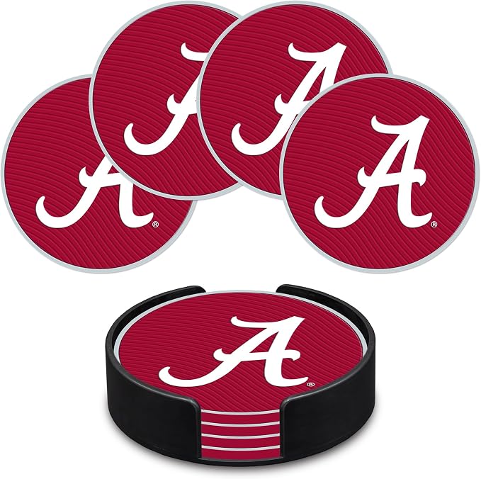 Rico Industries NCAA 4pack Coaster Set - Classic Favorites