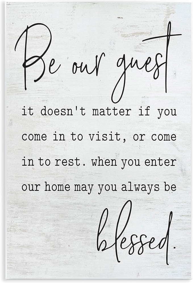 Family Welcome Rustic, 10 x 15 Inch Mounted Print on Wall Plaque