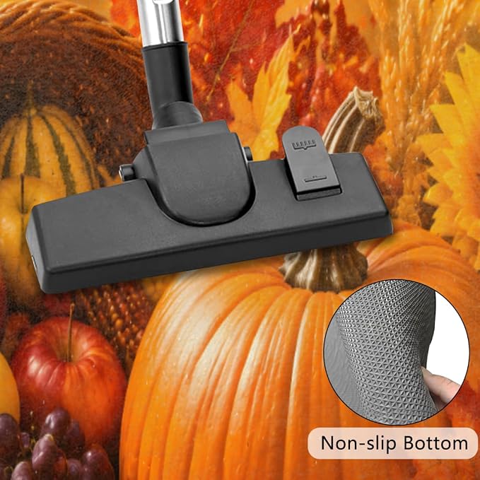 cfpolar Autumn Half Round Door Mat Outdoor Doormat Bedroom Entrance Rug A23 | Autumn Fall Pumpkin Semi Moon Door Mat Non-Slip Absorbent Kitchen Rug Indoor Welcome Bath Mat 36" X 24"