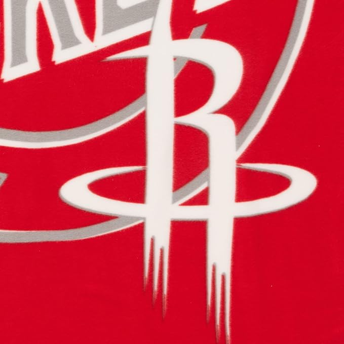 Northwest NBA Houston Rockets Unisex-Adult Fleece Throw Blanket, 50" x 60", Campaign