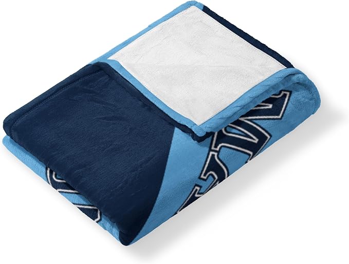 Northwest NCAA Silk Touch Throw Blanket, Ultra Soft Plush Polyester, Lightweight Warm Decorative Fan Gift, 46 x 60 in