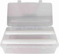 Multipurpose Plastic Storage Box with 2 Adjustable Rods l Storing Box For Bangles, Chuda, Kada, Watches, Scrunchies I (Transparent_2-Rod)
