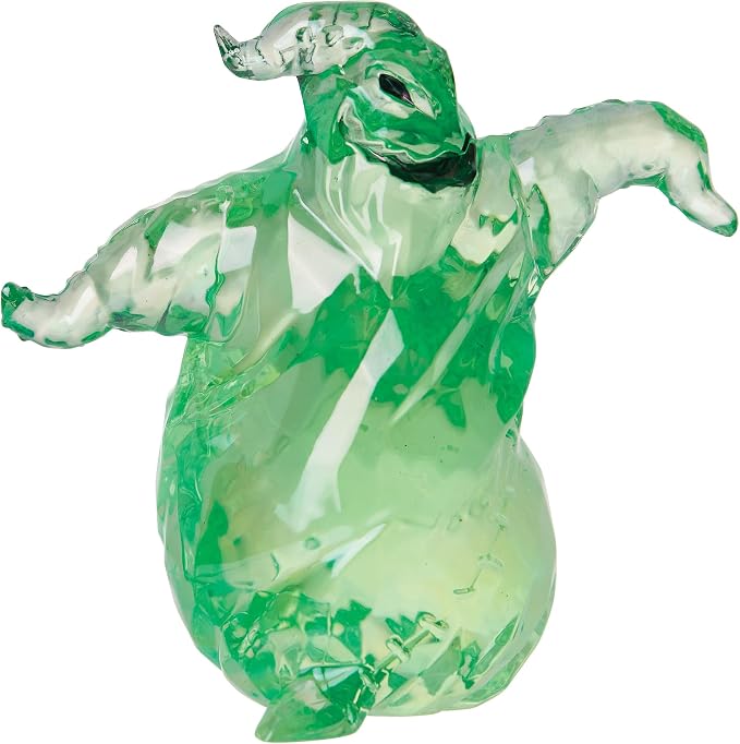 Enesco FACETS Disney the Nightmare Before Christmas Oogie Boogie Figurine, 3.54 Inch, Green