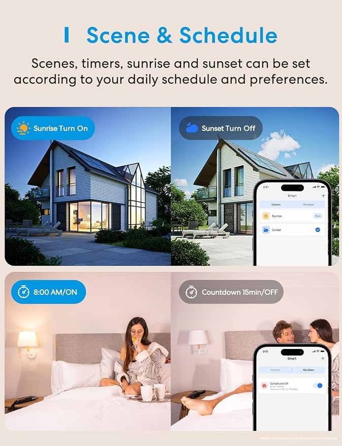 meross 3-Way Smart Switch 1 Pack, Neutral Wire Required, Compatible with Apple HomeKit, Alexa, Hey Google and SmartThings, Single Pole & 3 Way, 2.4GHz Wi-Fi, Remote and Voice Control, No Hub Required