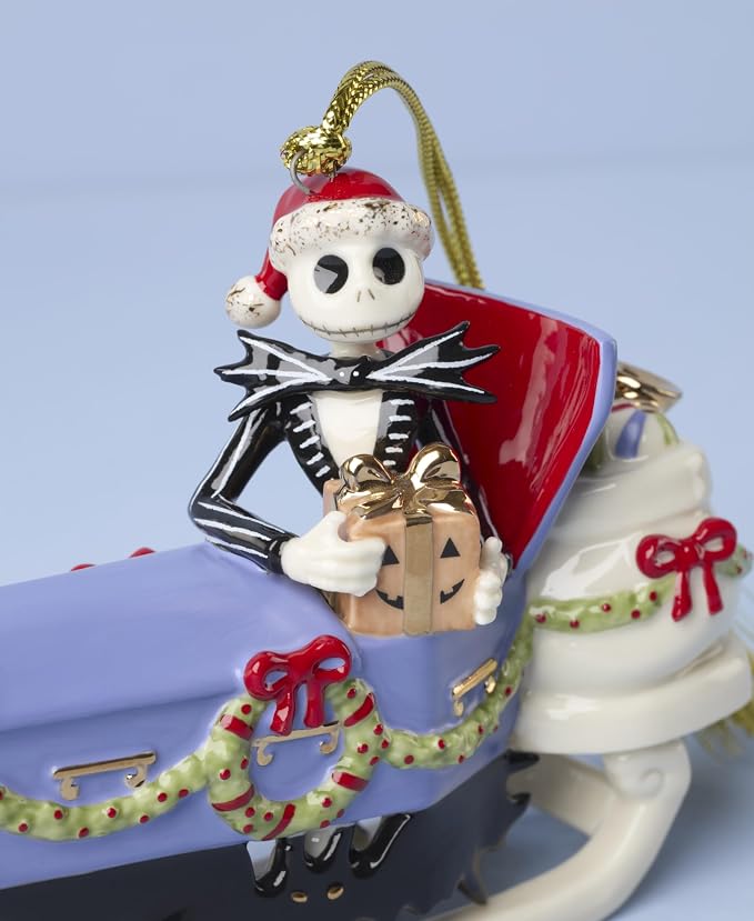 Lenox 898877 Jack Skellington Sledding Ornament