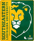 Proformance Home NCAA Southeastern Louisiana Lions Endzone Ultra Soft Tailgate Throw
