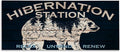 Hibernation Station Bear Trees, 10 x 24 Inch Canvas Wall Art | Stupell Industries · By Kim Allen · Ready to hang · Rustic lodge charm for cabin spaces · Made in USA