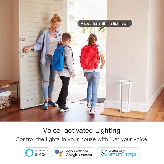 TREATLIFE 3-Way Smart Light Switch, 2.4GHz WiFi Smart Switch Compatible with Alexa, Google Home & SmartThings, Remote Control, Scheduling, Neutral Wire Required, 1 Pack