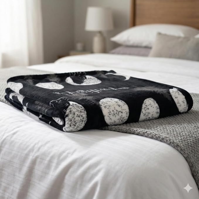 Twilight The Saga Throw Blanket, Super Soft Cozy Plush Bedding, 70" x 50", (Officially Licensed Product) by Franco Collectibles