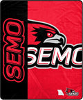 Proformance Home NCAA Southeast Missouri State Redhawks Endzone Ultra Soft Tailgate Throw