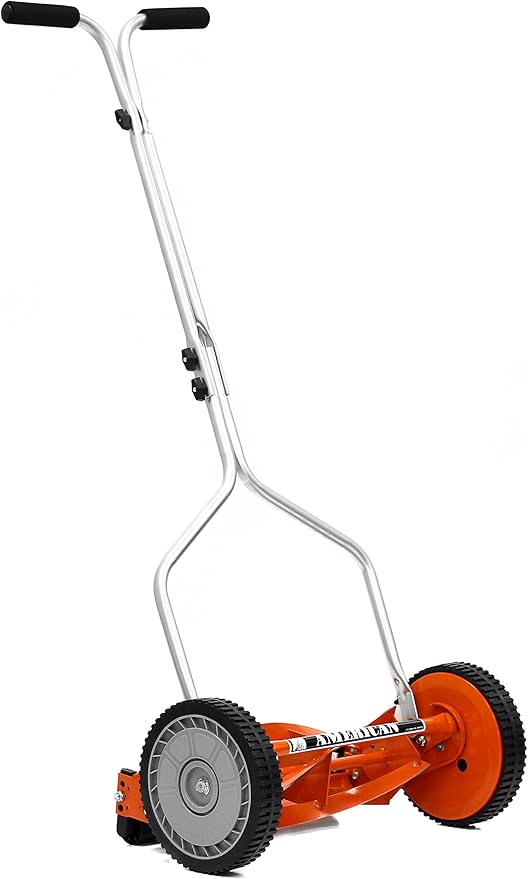 EGO 650 CFM 56V Cordless Leaf Blower with 5Ah Battery and American 14" 4-Blade Push Reel Lawn Mower Bundle