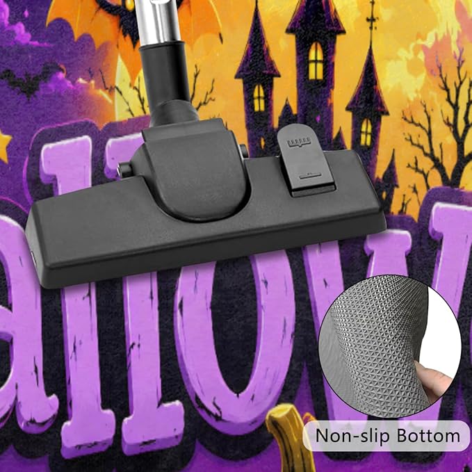Halloween Half Round Door Mat Outdoor Doormat Bedroom Entrance Rug A5 | Halloween Pumpkin Semi Moon Door Mat Non-Slip Absorbent Kitchen Rug Indoor Welcome Bath Mat 36" X 24"