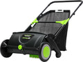 Earthwise LSW70021 21-Inch Width Leaf & Grass Push Lawn Sweeper, Black