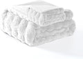 Modern Threads Water-Resistant Faux Rabbit Fur Pet Blanket for Dogs & Cats – Ultra-Soft Couch, Bed & Crate Protector, 40x50 White