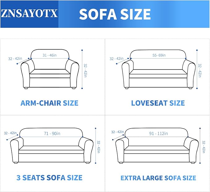 ZNSAYOTX 1 Piece Jacquard Chair Slipcovers for Living Room High Stretch Chair Covers with Arms Anti Slip Pets Friendly Couch Sofa Armchair Cover Furniture Protector (Chair, Khaki)