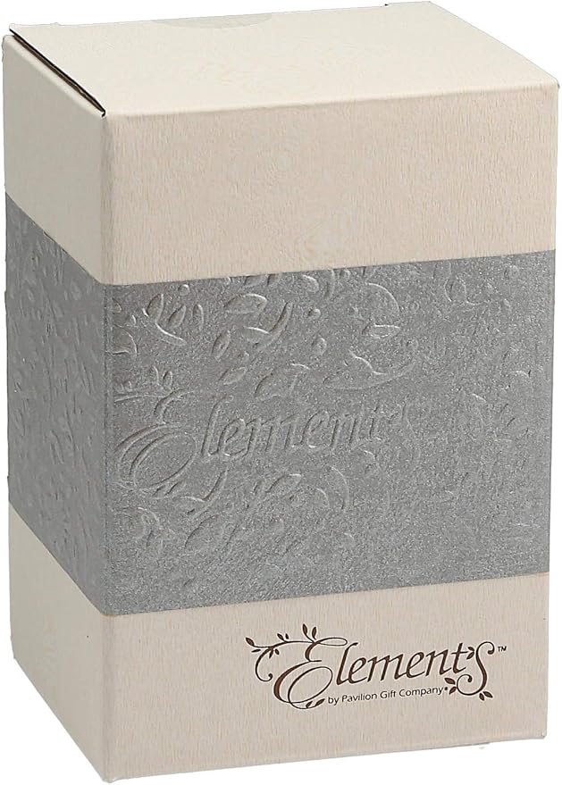 Pavilion Gift Company 82342 Elements Sister Angel Figurine, 4-1/2-Inch, Silver