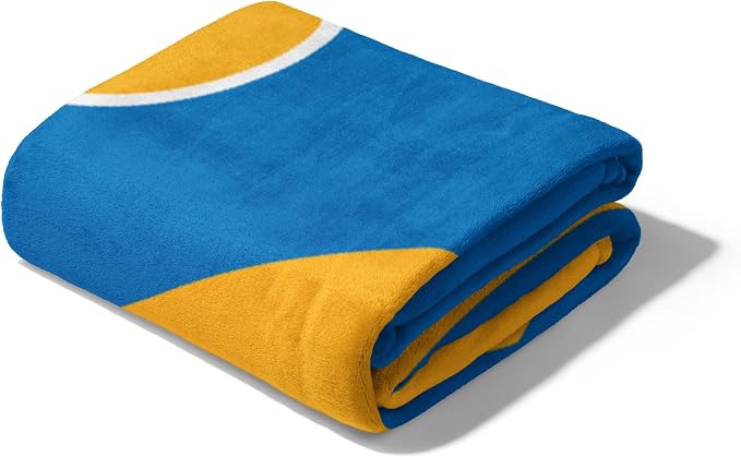 Northwest NCAA Silk Touch Throw Blanket, Ultra Soft Plush Polyester, Lightweight Warm Decorative Fan Gift, 46 x 60 in