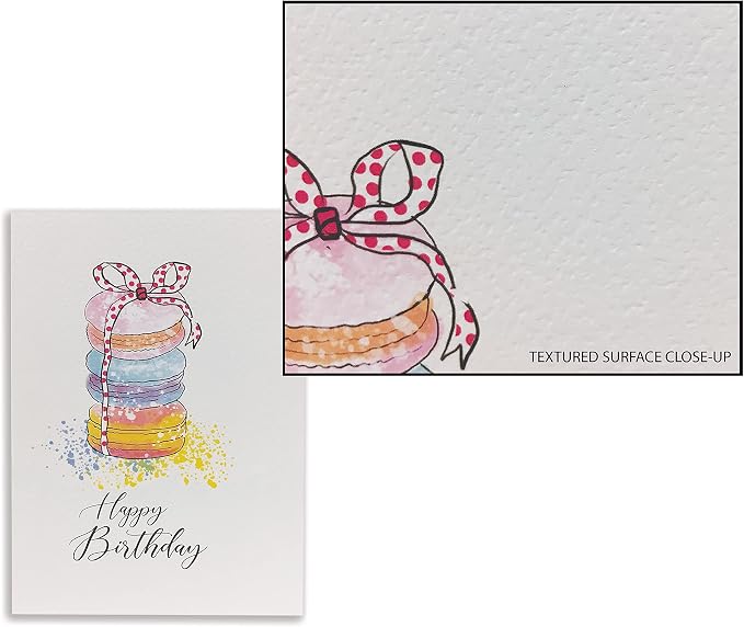 Better Office Products Happy Birthday Cards, 99-Pack, 4 x 6, Fun & Chic Hand Drawn Designs on Heavyweight Textured Cardstock, for All Ages, Blank Inside, with 99 Envelopes