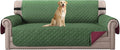 H.VERSAILTEX Reversible Christmas Couch Covers for 3 Cushion Couch Water Resistant Sofa Couch Cover Washable Furniture Cover for Dogs, Pets, Kids(Sofa, Christmas Green/Christmas Red)