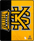 Pegasus Sports NCAA Kennesaw State Owls Endzone Ultra Soft Tailgate Throw