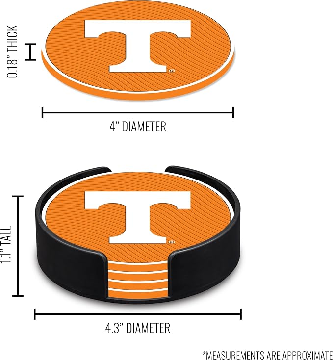 Rico Industries NCAA 4pack Coaster Set - Classic Favorites