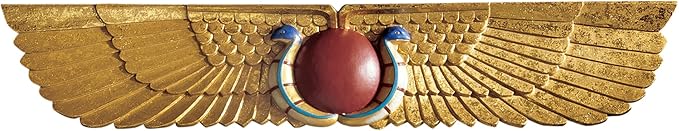Design Toscano Egyptian Temple Sculptural Wall Pediment