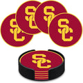 Rico Industries NCAA 4pack Coaster Set - Classic Favorites