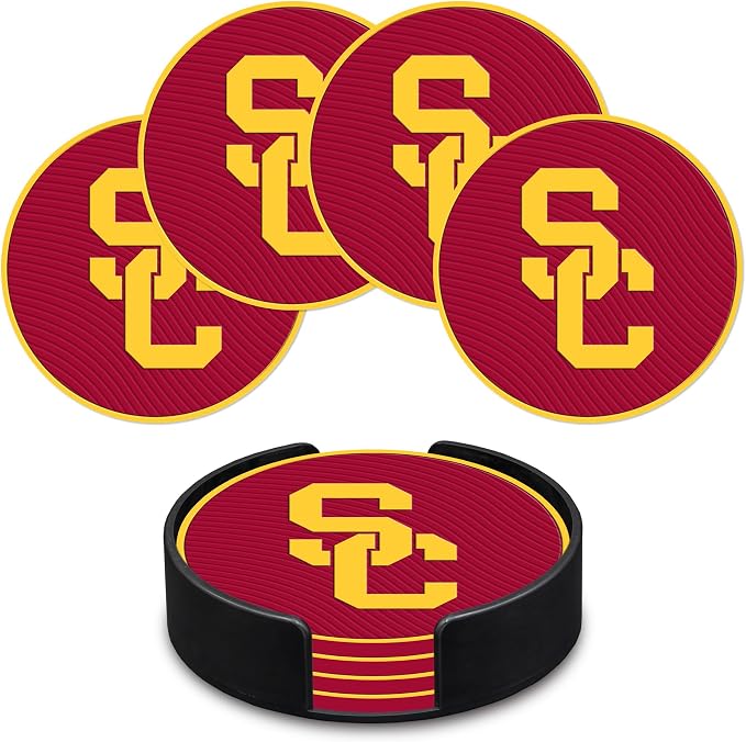 Rico Industries NCAA 4pack Coaster Set - Classic Favorites