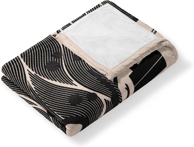 Northwest Jaws Duotone Poster Silk Touch Throw Blanket 40x50 inches