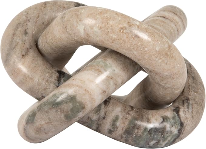 Bloomingville Marble Chain Link, Beige